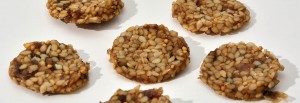 Cookies graines germées crues biologiques raw organic sprouted seeds cookies